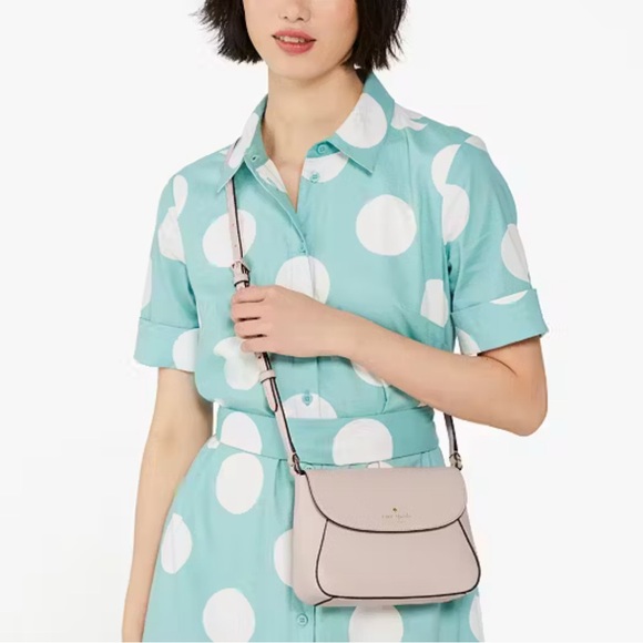 Kate Spade Monica Flap Leather Crossbody Bag NEW - Picture 4 of 4